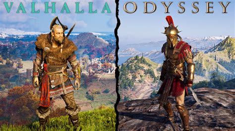 assassin creed odyssey vs valhalla.